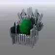 Easter eggs trône - Doragon8686