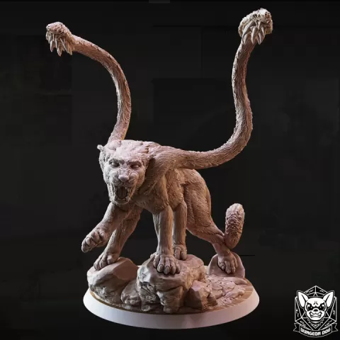 Displacer Panther - A [Displacer Beast Inspired, Displacer Beast Themed] by Dungeon Dog