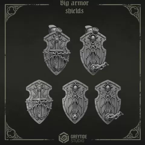 Big armor shields EP by GreyTide Studio
