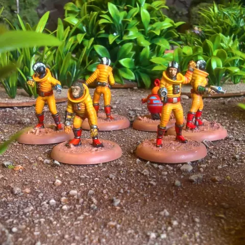 Retro Astronaut Bundle by Cold War Miniatures