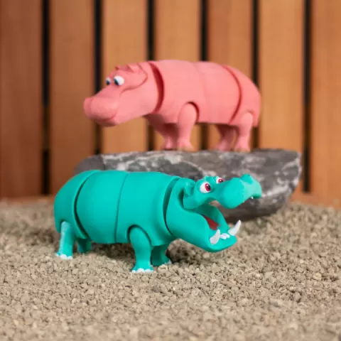 HIPPO ARTICULATED by Rogi Studios