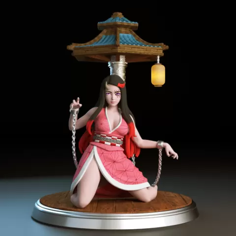 Kimetsu no Yaiba - Anime Demon Slayer Nezuko Kamado - SFW and NSFW