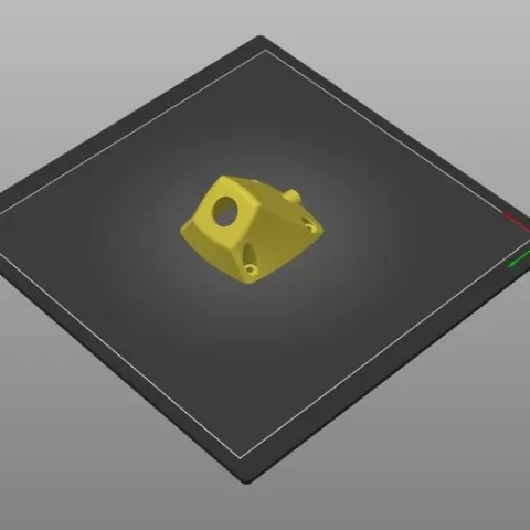 Emergency button housing