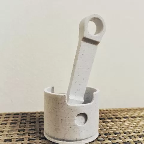 Piston Desk Stand