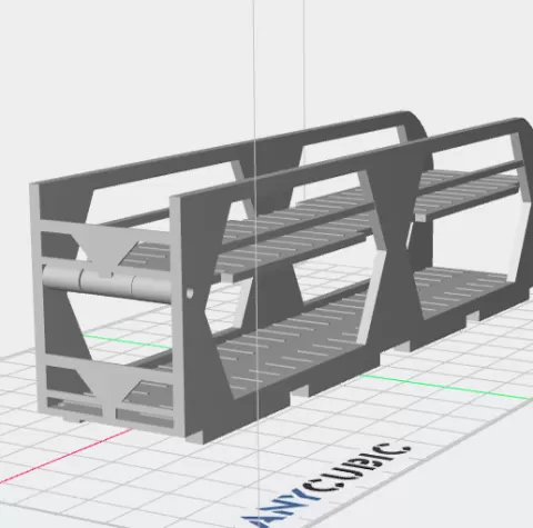 C50 turbo racing flat bed trailer