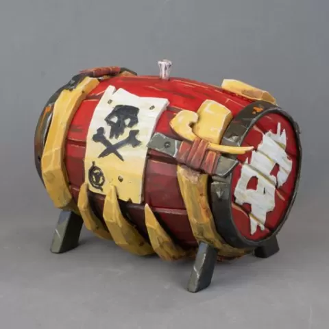 Sea of Thieves - Stronghold Gunpowder Barrel keg