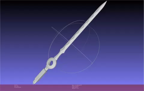 Cop Craft Sword Printable Assembly - Julian Danzer