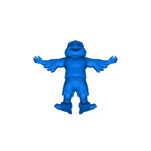 EASTERN MICHIGAN EAGLES FOOTBALL TEAM MASCOT STATUE - KHUONGTAINANG