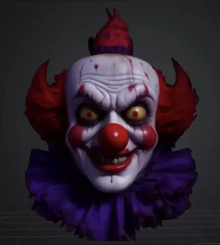 Halloween Clown - PrintCrafted