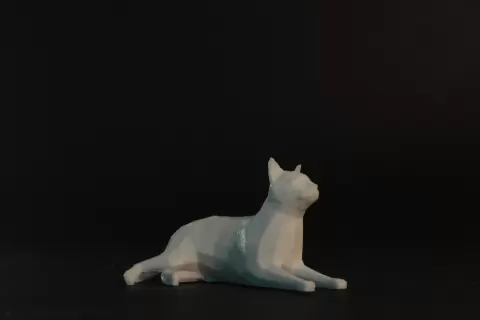 Low Poly Cat - RyKa 3D