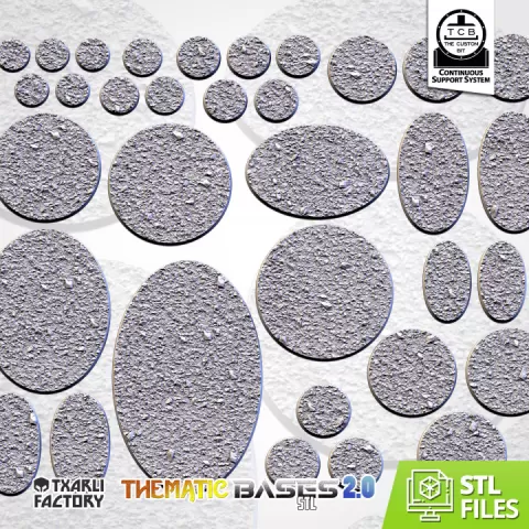 Basic Heavy Bases (Round) by Txarli Factory