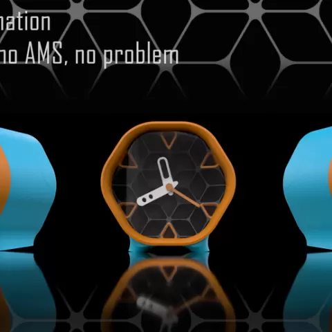 FLOW-ERA desk clock