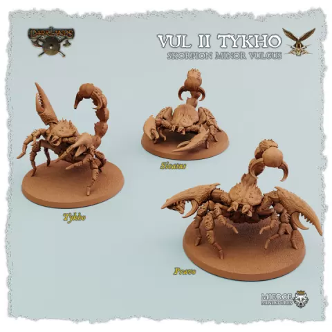 Byzantii Vul II Tykho, Skorpion Minor Vulgus by Mierce Miniatures
