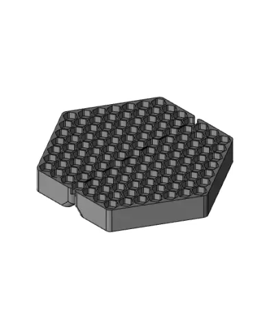 Travel hexagonal chess