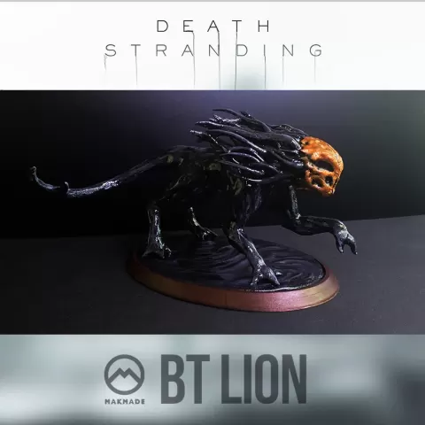 Death Stranding BT Lion Statue