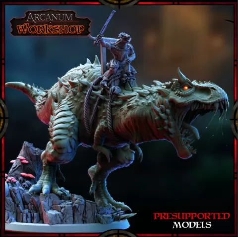 T- Rex Mounted