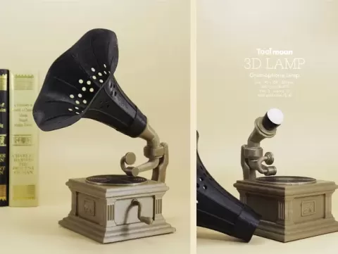 Gramophone lamp