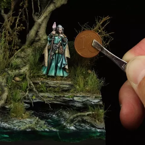 Painting Tutorial - Astrid of the Stones - Red Box Games - 32mm Female Barbarian by Oliver Spaeth