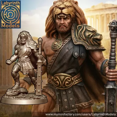 Herakles - 32mm scale by Labyrinth Models