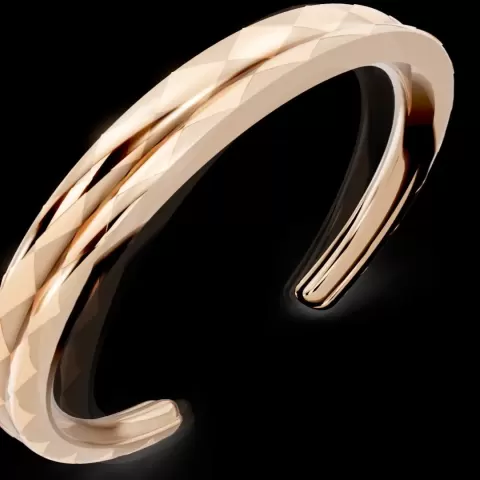 Rhombus geometric Pattern bangle - Christina3d
