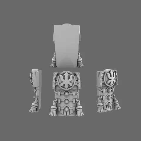Red Ronin Samurai Tabards by BW Terrain & Forge