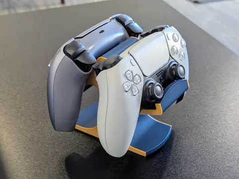 Dual PS5 Controller Stand No Supports