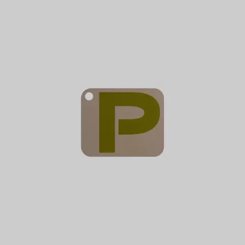 P Keychain - XP3Design