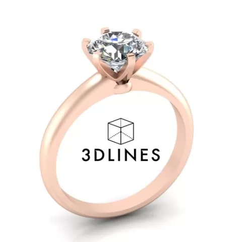 solitaire jewelry ring 2