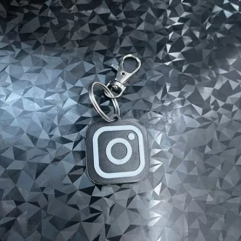 Instagram NFC keychain