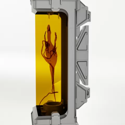 CryoGenesis Raptor - Nomadic embryo gestation module