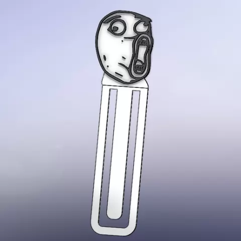 Lol meme bookmark