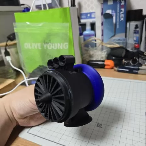 Turbocharger Jet Engine Style Car Air Freshener (4010 Fan)