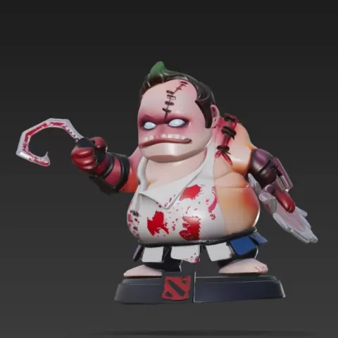 Dota2 Pudge - Generation3D