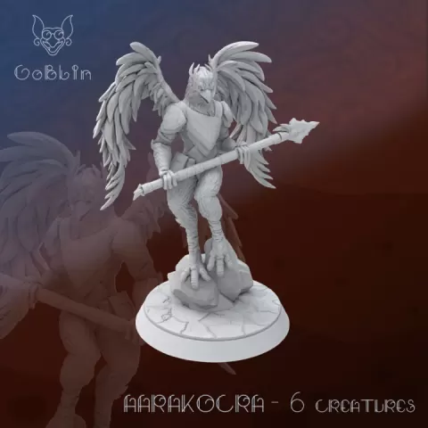 Aarakocra 6 - Creatures by Goblin Art Studios