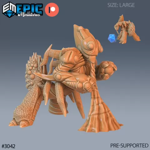 Spider Mushroom Acid / Fungus Arachnid / Infested Crawler / Forest Arachne / Wild Animal Encounter by Epic-Miniatures