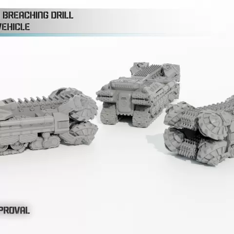 Draugr-Pattern Breaching Drill by Maelstrom Designworks