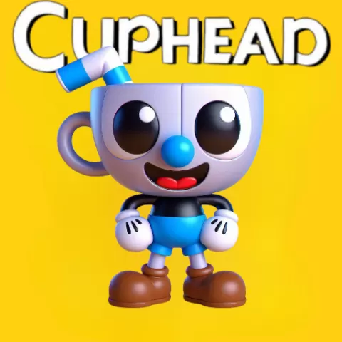 Custom cuphead Funko Pop