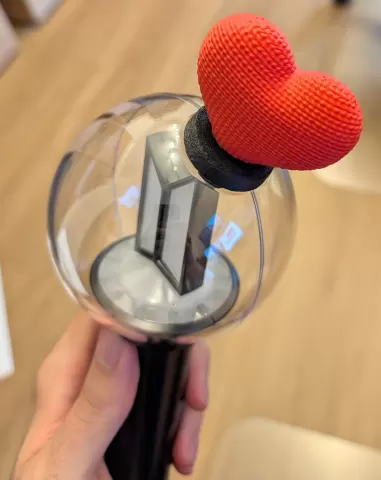 BTS Army Bomb V.4 Heart Accessory