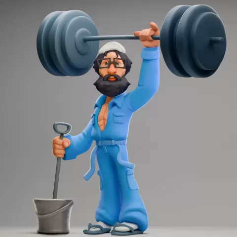 Anatoly - Figurine - Khatri3D