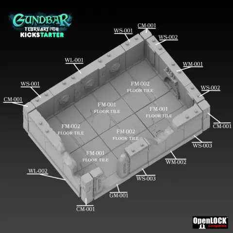 The Mountain City of Gundbar | Sample of the Lower Tavern (Variant B) by Unchained Games