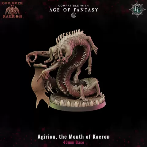 Agirion, the Mouth of Kaeron by Fleshcraft Studio