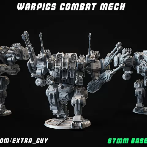 Mech Warpig Class Heavy Frame 100mm by Extra Guy