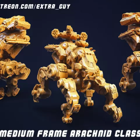 Mech Arachnid Class Medium Frame over 100mm by Extra Guy