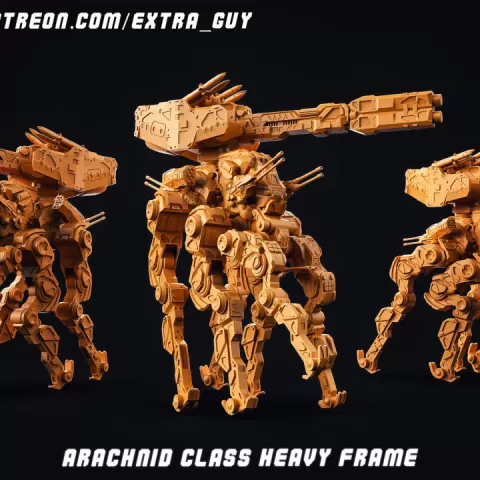Arachnid_HeavyFrame_100mm by Extra Guy