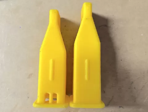 Shorty Mag Block for Ruger 9mm PCC using mags for Glocks