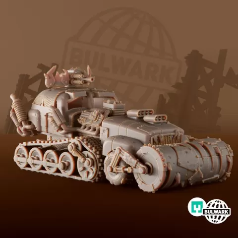 LAND TRAIN with Roller by BULWARK JIM