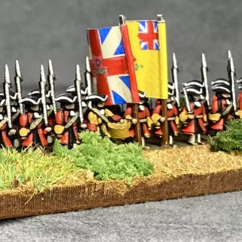 6mm XVIII INFANTRY TRICORN "shoulder arms" by CARLOS AMADOR