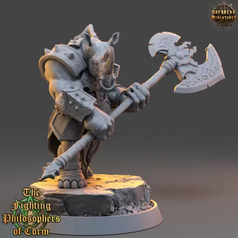 Theon Foulcurse - The Fighting Philosophers of Corm by Daybreak Miniatures
