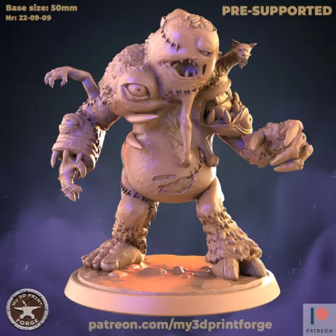 mutated Monster Nr1 by My3DPrintForge