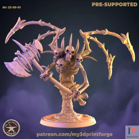 Skull Lord by My3DPrintForge